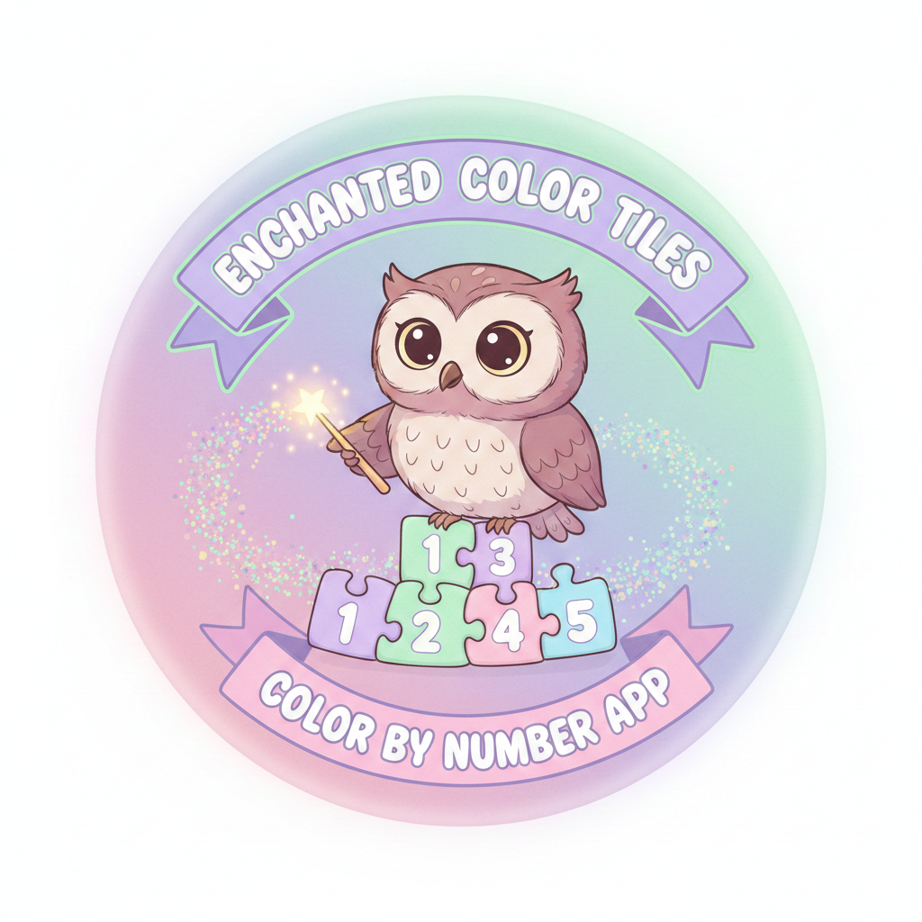 Enchanted Coloring Tiles icon
